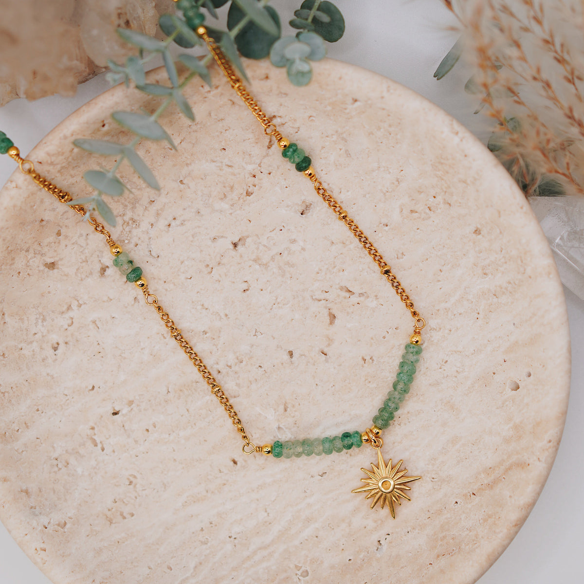 SOLENA · Aventurin Kette