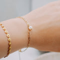 MALEISA • Süßwasserperle Armband