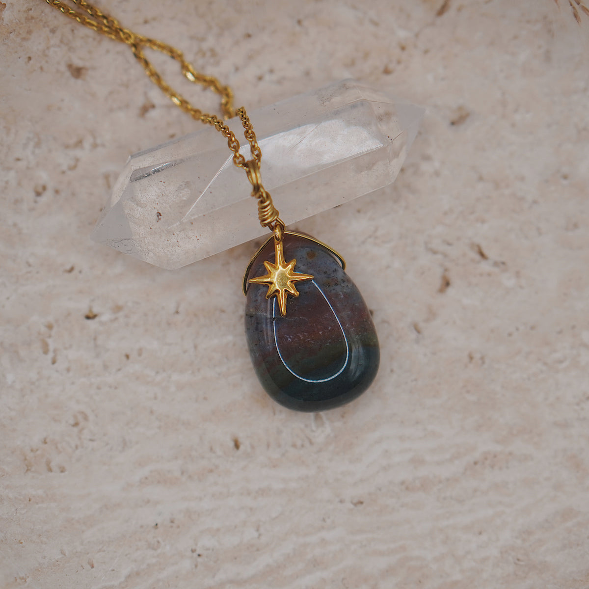 AMARA • Achat Amulett EINZELSTÜCK