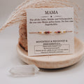 MAMA • Mondstein, Rhodonit & Bergkristall Armband