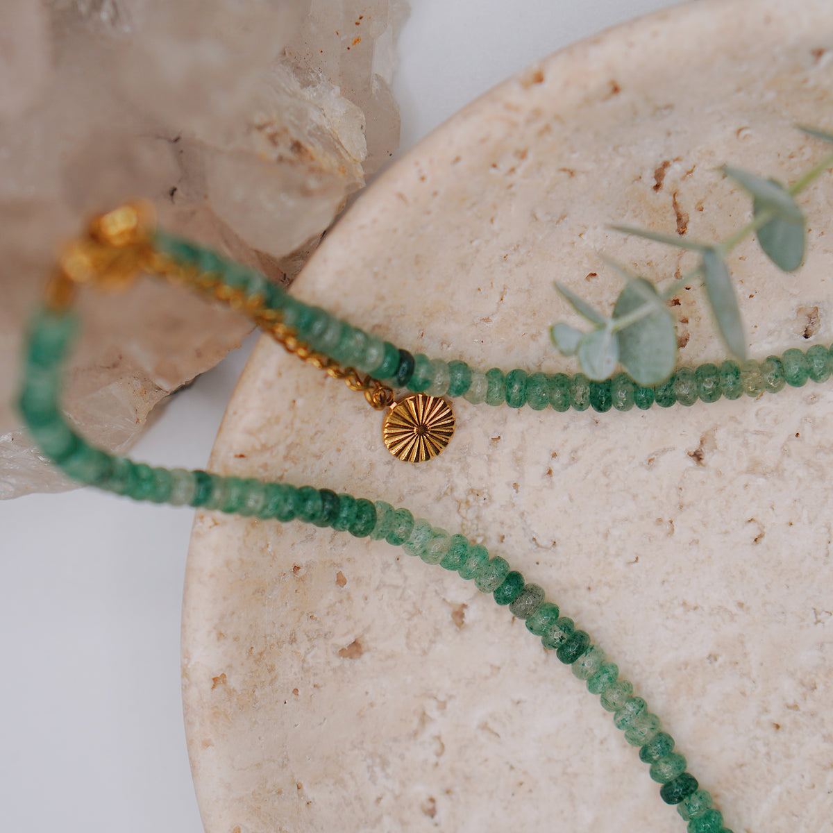 AURA · Aventurin Kette