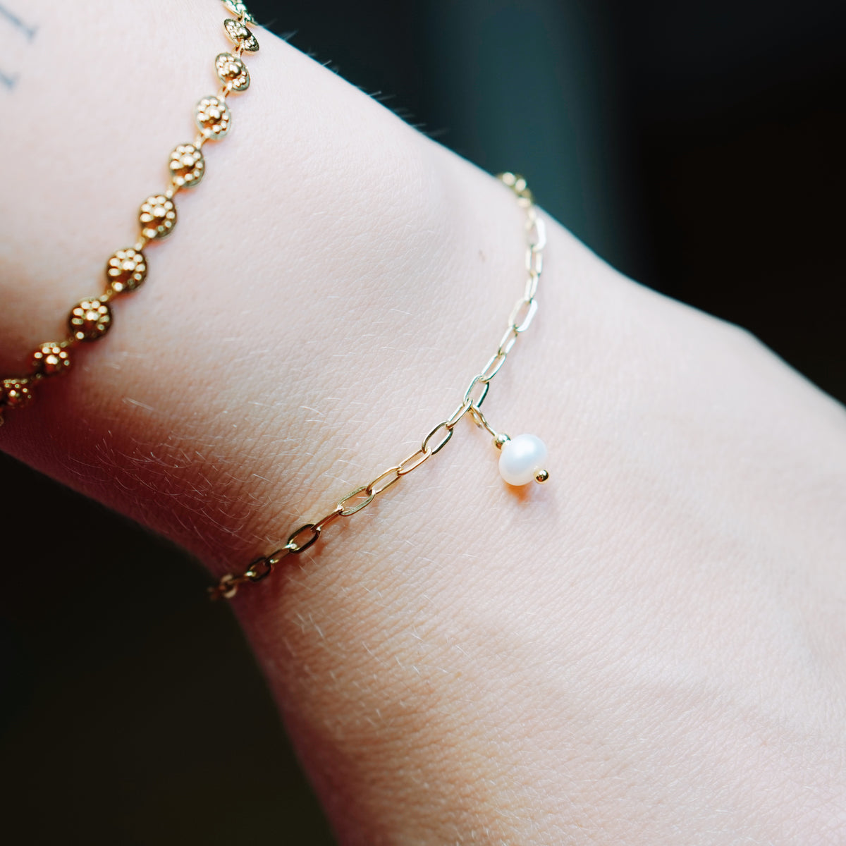MALEISA • Süßwasserperle Armband