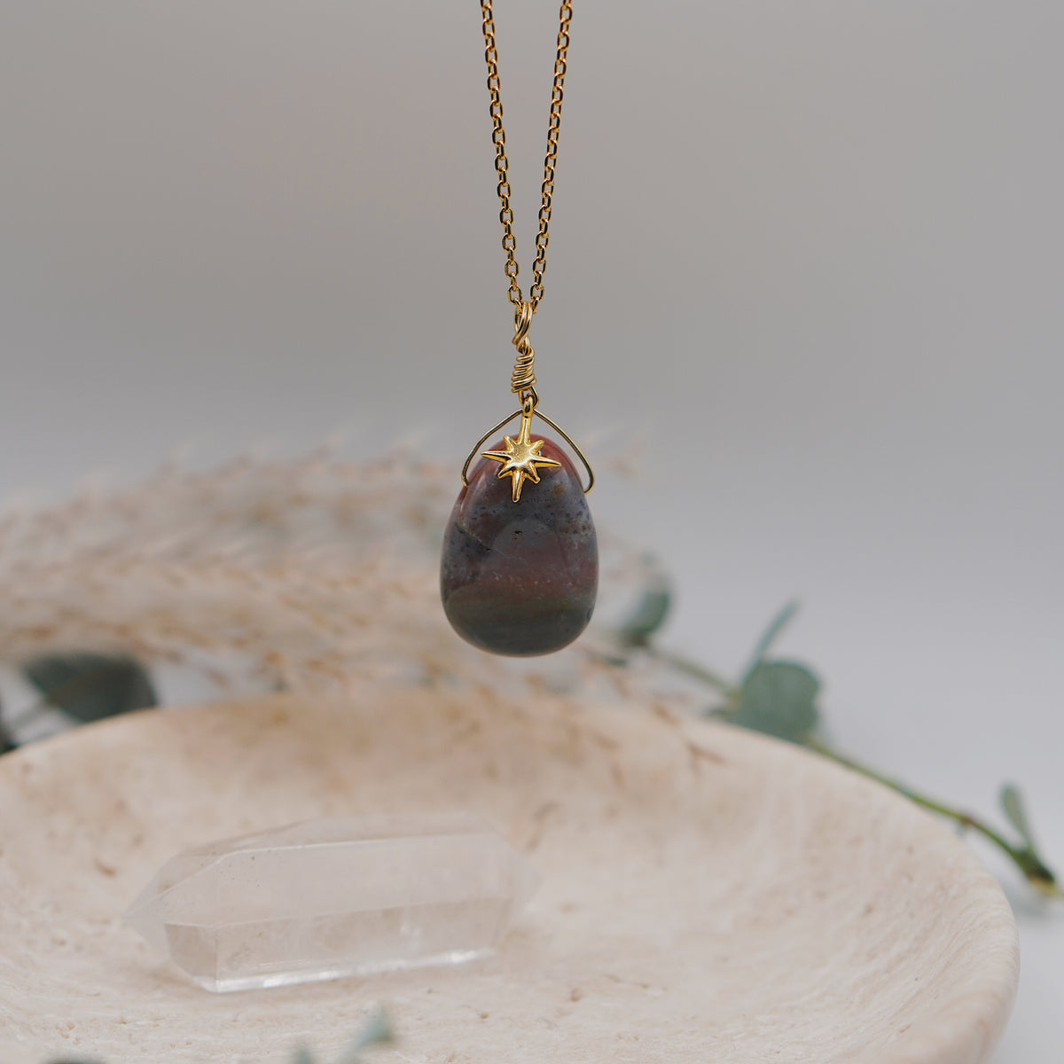 AMARA • Achat Amulett EINZELSTÜCK