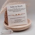 LIEBE IM BAUCH • Mondstein & Botswana Achat Armband