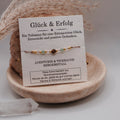 GLÜCK & ERFOLG • Aventurin, Tigerauge & Bergkristall Armband
